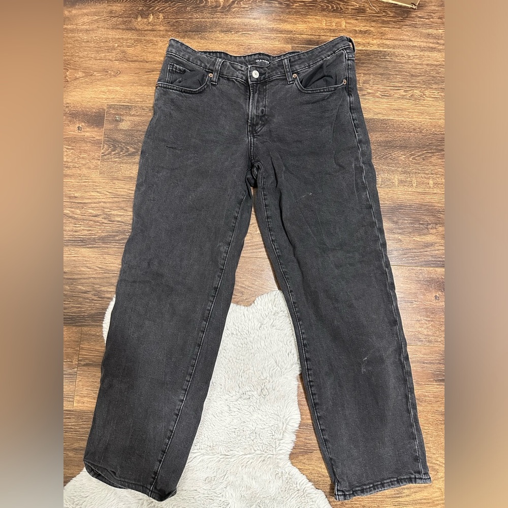 Black Old Navy Baggy Jeans